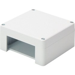 マサル エムケーダクト付属品 ブンキボックス 4号 ホワイト MDB412