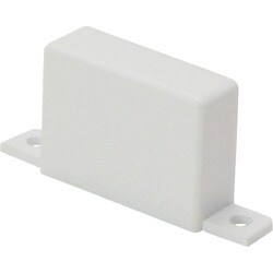 マサル エムケーダクト付属品 エンド 3号40型 ホワイト MDE3402