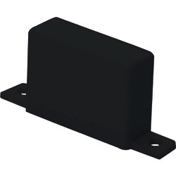 マサル 屋外用エムケーダクト付属品 エンド 3号 ブラック MDE3W