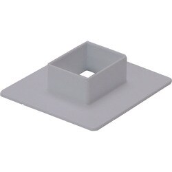 マサル エムケーダクト付属品 フランジ 1号 グレー MDF11