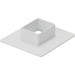 マサル エムケーダクト付属品 フランジ 120型 ホワイト MDF1202