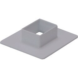 マサル エムケーダクト付属品 フランジ 130×60型 グレー MDF1361