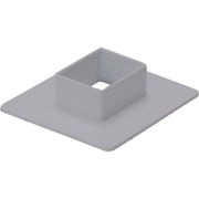 MDF1361 [マサル エムケーダクト付属品 フランジ 130×60型 グレー]