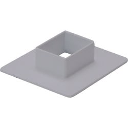 マサル エムケーダクト付属品 フランジ 2号 グレー MDF21