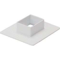 マサル エムケーダクト付属品 フランジ 2号 ホワイト MDF22