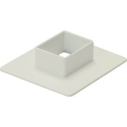 マサル エムケーダクト付属品 フランジ 2号 ミルキーホワイト MDF23