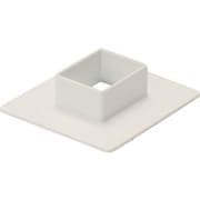 MDF25 [マサル エムケーダクト付属品 フランジ 2号 クリーム]
