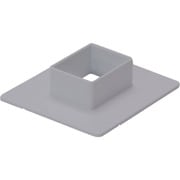 MDF31 [マサル エムケーダクト付属品 フランジ 3号 グレー]