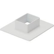 MDF32 [マサル エムケーダクト付属品 フランジ 3号 ホワイト]