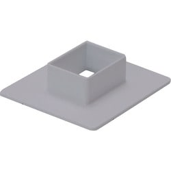 マサル エムケーダクト付属品 フランジ 3号40型 グレー MDF3401