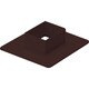MDF39 [マサル 屋外用エムケーダクト付属品 フランジ 3号 チョコ]