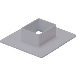 マサル エムケーダクト付属品 フランジ 4号100型 グレー MDF4101