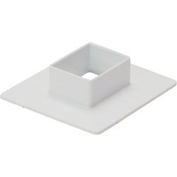 マサル エムケーダクト付属品 フランジ 5号150型 ホワイト MDF5152