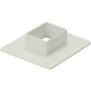 MDF5153 [マサル エムケーダクト付属品 フランジ 5号150型 ミルキーホワイト]