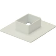 MDF53 [マサル エムケーダクト付属品 フランジ 5号 ミルキーホワイト]