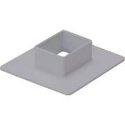 MDF61 [マサル エムケーダクト付属品 フランジ 6号 グレー]