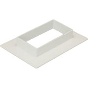 MDF6153 [マサル エムケーダクト付属品 フランジ 6号150型 ミルキーホワイト]