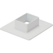 MDF62 [マサル エムケーダクト付属品 フランジ 6号 ホワイト]