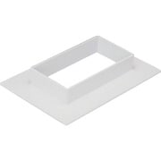 MDF72 [マサル エムケーダクト付属品 フランジ 7号 ホワイト]