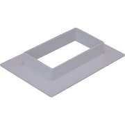 MDF7201 [マサル エムケーダクト付属品 フランジ 7号200型 グレー]
