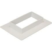 MDF7205 [マサル エムケーダクト付属品 フランジ 7号200型 クリーム]