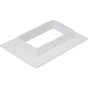 MDF8152 [マサル エムケーダクト付属品 フランジ 8号150型 ホワイト]