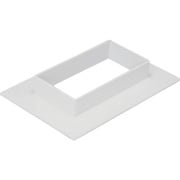 MDF82 [マサル エムケーダクト付属品 フランジ 8号 ホワイト]