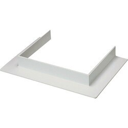 マサル エムケーダクト付属品 コ型フランジ 7号150型 クリーム MDFC7155