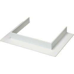 マサル エムケーダクト付属品 コ型フランジ 8号200型 クリーム MDFC8205