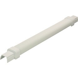 マサル エムケーダクト付属品 ダクトフレキ 3号 ミルキーホワイト MDFJ33