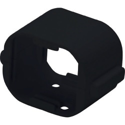 マサル 屋外用エムケーダクト付属品 Dカップリング 1号 ブラック MDFJK1W