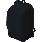 MDHC3W [マサル 屋外用エムケーダクト付属品 引込カバー 3号 ブラック]
