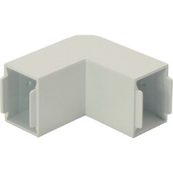 MDK123 [マサル エムケーダクト付属品 内外マガリ 2号 ミルキーホワイト]
