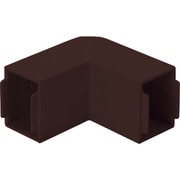 MDK129 [マサル 屋外用エムケーダクト付属品 内外マガリ 2号 チョコ]