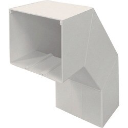 マサル エムケーダクト付属品 外大マガリ 7号 クリーム MDLS75