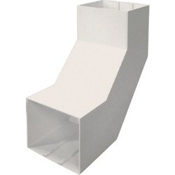 マサル エムケーダクト付属品 内大マガリ 8号 クリーム MDLU85