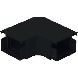MDM10W [マサル 屋外用エムケーダクト付属品 平面マガリ 0号 ブラック]