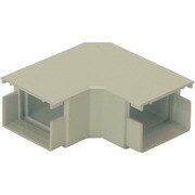 MDM137 [マサル エムケーダクト付属品 平面マガリ 3号 ライトベージュ]