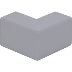 マサル エムケーダクト付属品 外マガリ 後付け型 1号 グレー MDSC111