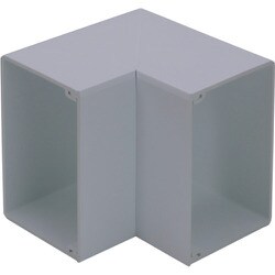 マサル エムケーダクト付属品 内マガリ 120型 グレー MDU1201