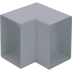 マサル エムケーダクト付属品 内マガリ 130×60型 グレー MDU1361