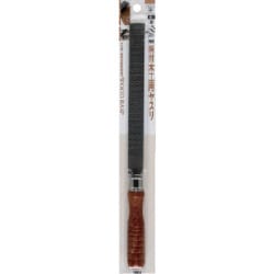ME-1 [ツボサン 木工ヤスリ 平 200mm木柄付 BP入り （107-7094） 1本]