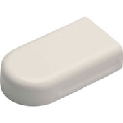 MFME13 [マサル メタルエフモール付属品 エンド A型 ミルキーホワイト]