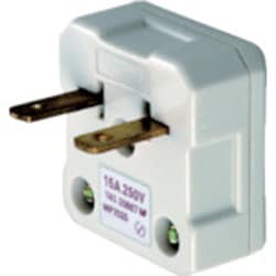 明工 L形プラグ 平形コード用 MP7025T1