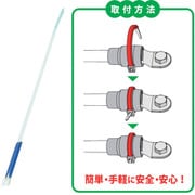 JAPPY サーモタイ 発熱監視用タイ 可逆タイプ Sサイズ 青 MTT-S-BLU