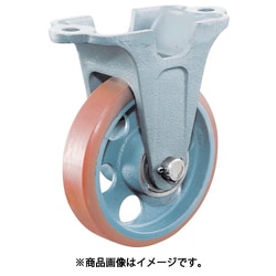 イノアック 重荷重用キャスター ダクタイル製 ログラン 固定金具付 Φ250 ND-250WK