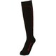 腱力ソックス performance long OKA96252 009×055 ブラック×レッド Mサイズ(24-26cm) [スキーソックス ユニセックス]