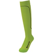 腱力ソックス performance long OKA96252 332×008 ライム×チャコール Mサイズ(24-26cm) [スキーソックス ユニセックス]