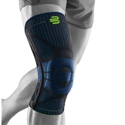 SPORTS KNEE SUPPORT サポーター 膝用 ブラック Lサイズ（大腿部周径：47-50cm 下腿部周径：37-40cm） 1枚入り 一般医療機器 62110604