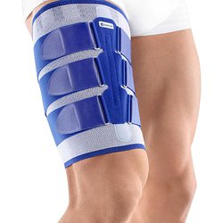 ミオTrain サポーター 太もも用 チタン サイズ1（大腿部下方周径：32-35cm 大腿部上方周径：44-48cm） 左右兼用 1枚入り 一般医療機器 62090201